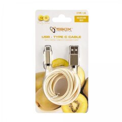 Kaapeli Sbox USB-TYPEC-15G, USB-> Type-C M/M, 1,5 m hinta ja tiedot | Puhelinkaapelit | hobbyhall.fi