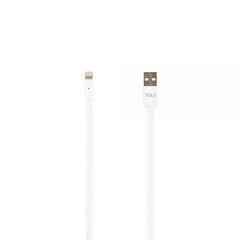Kaapeli Tellur USB / Lightning, 0,95 m, valkoinen hinta ja tiedot | Puhelinkaapelit | hobbyhall.fi