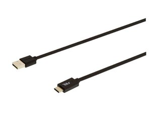 Kaapeli Tellur, USB / Type-C, 1m, musta hinta ja tiedot | Puhelinkaapelit | hobbyhall.fi