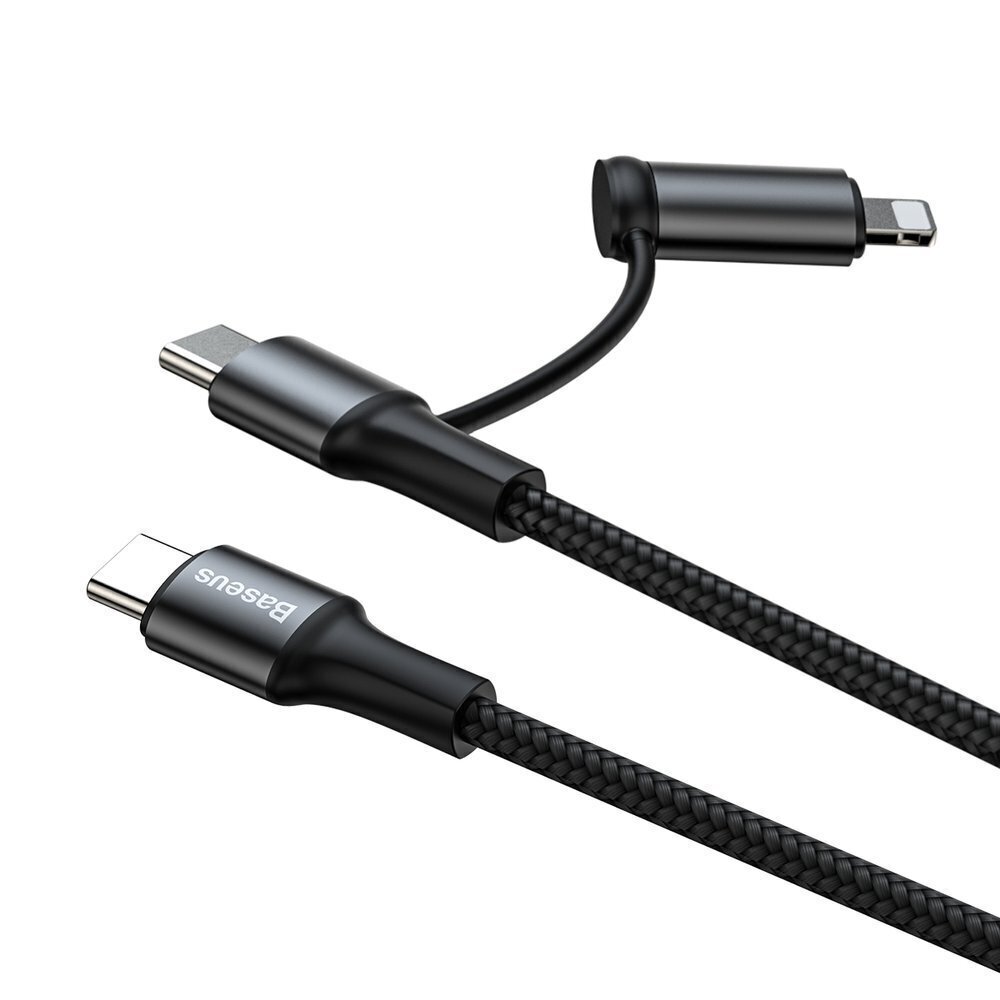 Baseus USB Type C PD - USB Typ C, 1 m hinta ja tiedot | Puhelinkaapelit | hobbyhall.fi