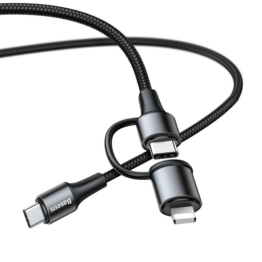 Baseus USB Type C PD - USB Typ C, 1 m hinta ja tiedot | Puhelinkaapelit | hobbyhall.fi