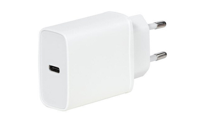 VIVANCO Fast 1xUSB-C PD 18W Home Charger hinta ja tiedot | Puhelinkaapelit | hobbyhall.fi