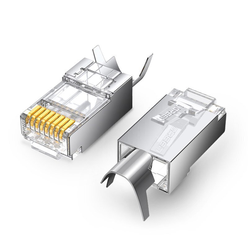 Ugreen 10x modulaarinen pistokeliitin hinta ja tiedot | Puhelinkaapelit | hobbyhall.fi