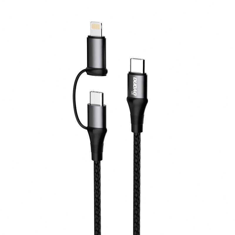 Dudao USB Type C PD - USB Type C, 1 m hinta ja tiedot | Puhelinkaapelit | hobbyhall.fi