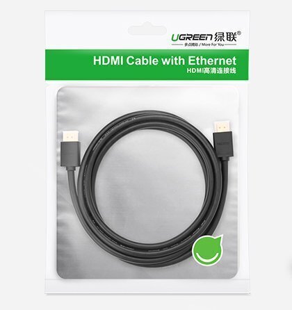 Ugreen HDMI HD104 10107, 2 m. hinta ja tiedot | Puhelinkaapelit | hobbyhall.fi