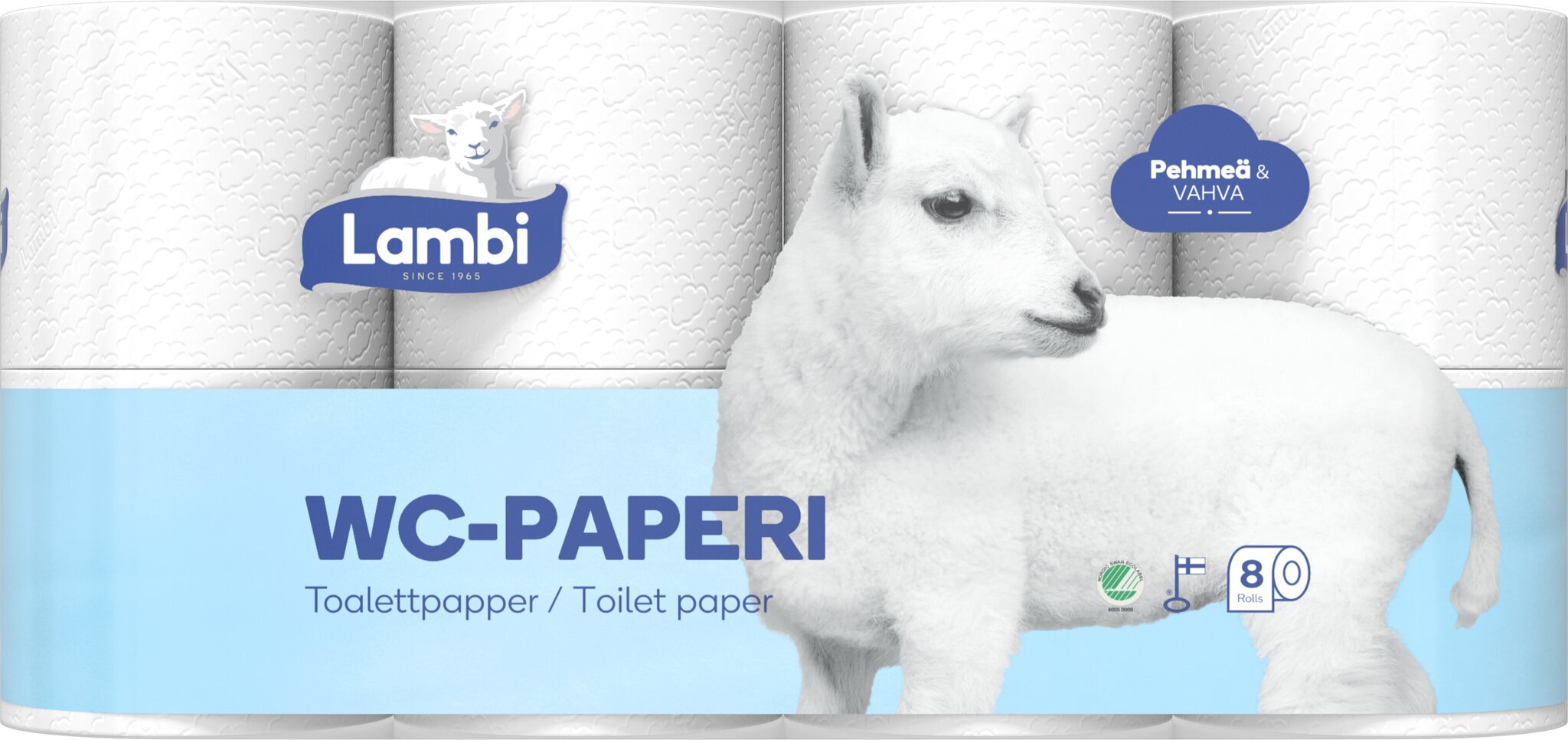 WC -paperi Lampi, 8 kpl hinta ja tiedot | WC-paperit ja talouspaperit | hobbyhall.fi