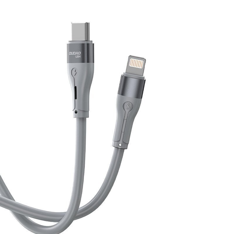 Dudao USB Typ C - Lightning, 1 m hinta ja tiedot | Puhelinkaapelit | hobbyhall.fi