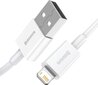 Baseus Lightning - USB Type A CALYS -B02, 1,5 m kaapeli hinta ja tiedot | Puhelinkaapelit | hobbyhall.fi
