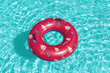 Puhallettava uimapyörä 119 cm, punainen hinta ja tiedot | Puhallettavat vesilelut ja uima-asusteet | hobbyhall.fi
