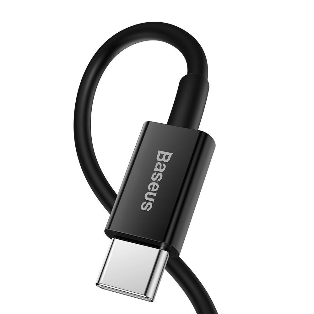 Baseus BSU2666BLK, USB Typ C / Lightning kaapeli hinta ja tiedot | Puhelinkaapelit | hobbyhall.fi