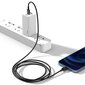 Baseus BSU2666BLK, USB Typ C / Lightning kaapeli hinta ja tiedot | Puhelinkaapelit | hobbyhall.fi