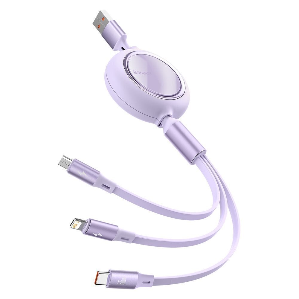 Baseus, USB - micro USB / USB Typ C / Lightning hinta ja tiedot | Puhelinkaapelit | hobbyhall.fi