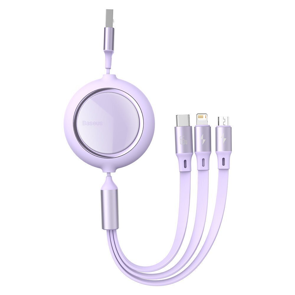 Baseus, USB - micro USB / USB Typ C / Lightning hinta ja tiedot | Puhelinkaapelit | hobbyhall.fi