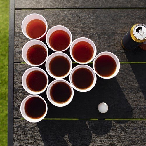 Beer Pong Game - 50 kuppia hinta ja tiedot | Hauskat juhlapelit ja -tuotteet | hobbyhall.fi