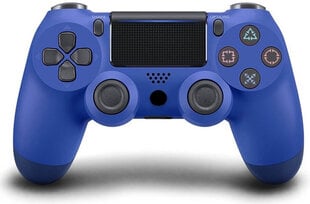 Games World PS4 Doubleshock 4 V2 Wireless Gamepad/Controller Blue PS4/PS5/Android/iOS hinta ja tiedot | Ohjaimet ja lisätarvikkeet | hobbyhall.fi