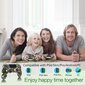 Games World PS4 Doubleshock 4 V2 Wireless Gamepad/Controller Camouflage Green PS4/PS5/Android/iOS hinta ja tiedot | Ohjaimet ja lisätarvikkeet | hobbyhall.fi