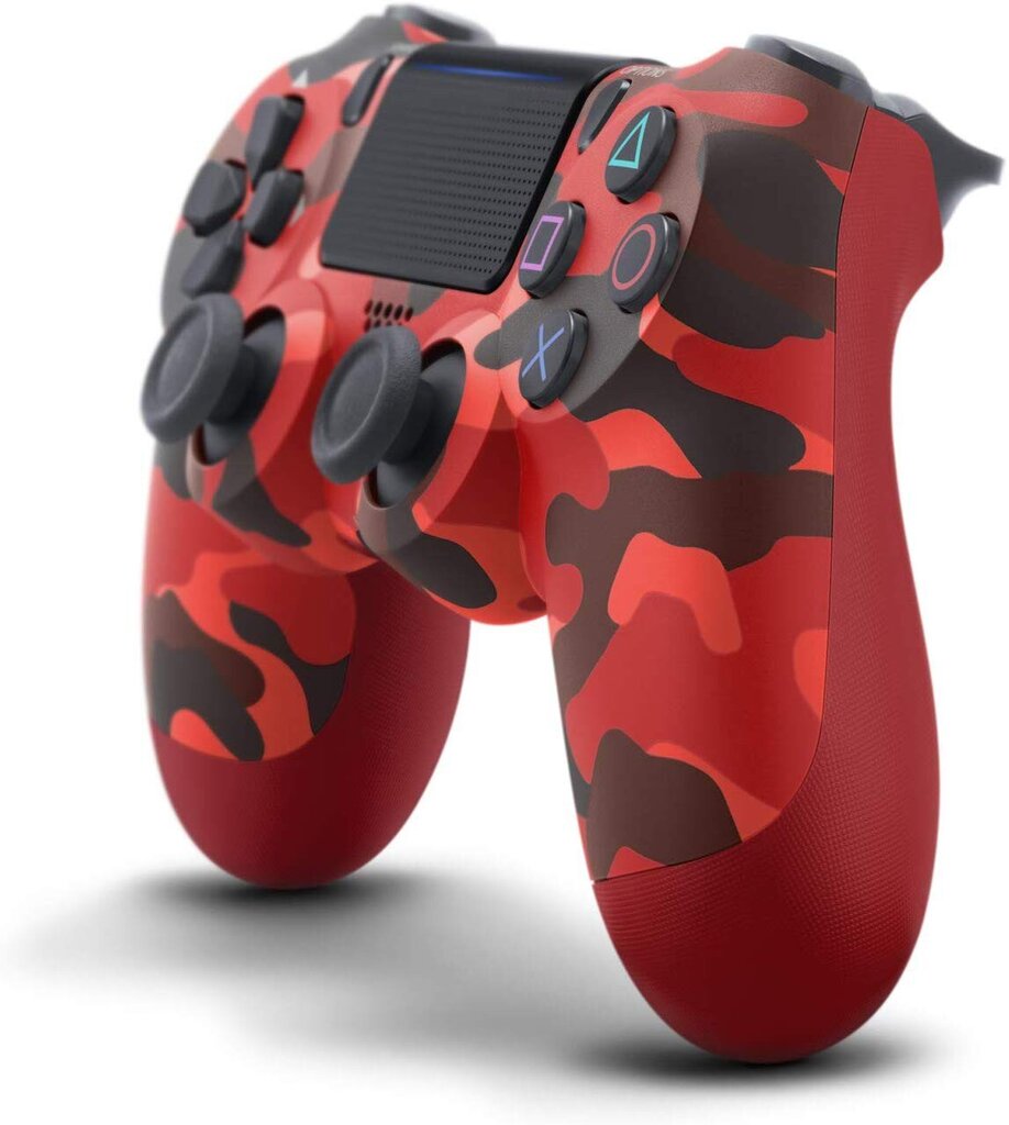 Games World PS4 Doubleshock 4 V2 Wireless Gamepad/Controller Camouflage Red PS4/PS5/Android/iOS hinta ja tiedot | Ohjaimet ja lisätarvikkeet | hobbyhall.fi