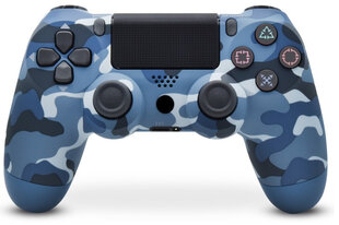 Games World PS4 Doubleshock 4 V2 Wireless Gamepad/Controller Camouflage Blue PS4/PS5/Android/iOS hinta ja tiedot | Ohjaimet ja lisätarvikkeet | hobbyhall.fi