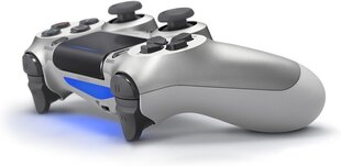 Langaton peliohjain PS4:lle/PS5:lle/Androidille/iOS:lle, PC Games World PS4 Doubleshock 4 V2 Silver hinta ja tiedot | Games World Tietokoneet ja pelaaminen | hobbyhall.fi