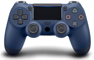 Games World PS4 Doubleshock 4 V2 Wireless Gamepad/Controller Midnight Blue PS4/PS5/Android/iOS hinta ja tiedot | Ohjaimet ja lisätarvikkeet | hobbyhall.fi