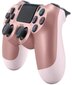 Games World PS4 Doubleshock 4 V2 langaton peliohjain/ohjain Pink Rose Gold PS4/PS5/Android/iOS hinta ja tiedot | Ohjaimet ja lisätarvikkeet | hobbyhall.fi