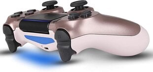Games World PS4 Doubleshock 4 V2 langaton peliohjain/ohjain Pink Rose Gold PS4/PS5/Android/iOS hinta ja tiedot | Ohjaimet ja lisätarvikkeet | hobbyhall.fi