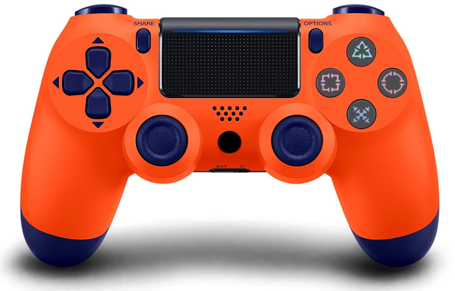 Games World PS4 Doubleshock 4 V2 langaton peliohjain/ohjain, oranssi (Sunset Orange) PS4/PS5/Android/iOS hinta ja tiedot | Ohjaimet ja lisätarvikkeet | hobbyhall.fi