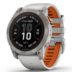 Garmin fēnix® 7X Pro – Sapphire Solar Edition Titanium 010-02778-15 hinta ja tiedot | Älykellot | hobbyhall.fi