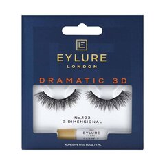 Eylure Dramatic 3D -tekoripset, Nr. 193 hinta ja tiedot | Irtoripset ja ripsentaivuttimet | hobbyhall.fi