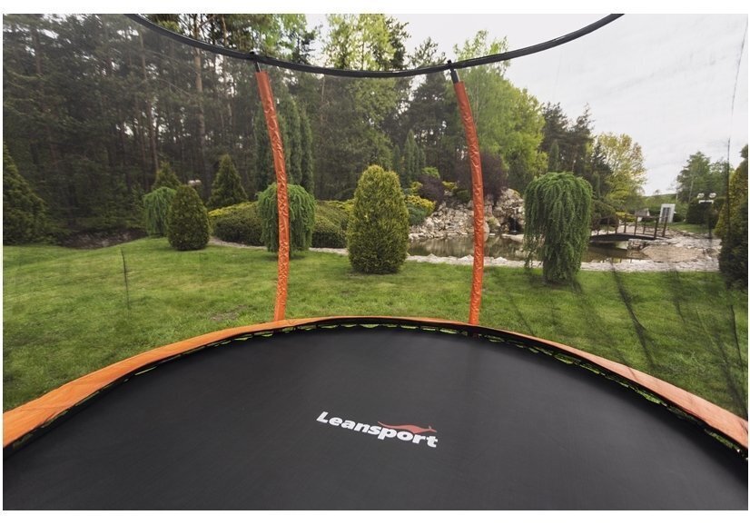 Trampoliini Lean Sport 244 cm, oranssi hinta ja tiedot | Trampoliinit | hobbyhall.fi