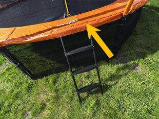 Trampoliinin jousisuojus 304 cm LEAN SPORT BEST, oranssi hinta ja tiedot | Trampoliinit | hobbyhall.fi