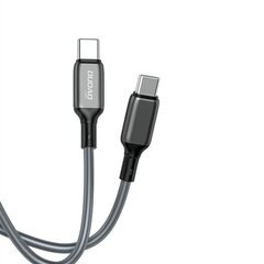 Dudao PD USB Type C - USB Type C -kaapelin johto 100W 1m harmaa (L5HT) hinta ja tiedot | Puhelinkaapelit | hobbyhall.fi