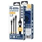 Proda Quark pro 3in1 datalatauskaapeli USB - Lightnig / USB Type C / micro USB 5A 1,2m musta (PD-B59th) hinta ja tiedot | Puhelinkaapelit | hobbyhall.fi