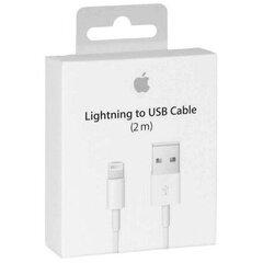 Apple Lightning to USB Cable (2m) - MD819ZM/A hinta ja tiedot | Apple Puhelimet, älylaitteet ja kamerat | hobbyhall.fi