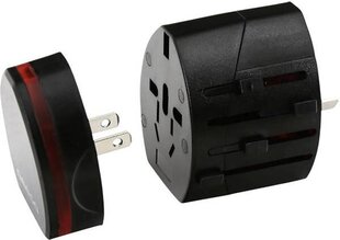 Omega-matkasovitin 4in1 USB, musta hinta ja tiedot | Omega Puhelimet, älylaitteet ja kamerat | hobbyhall.fi