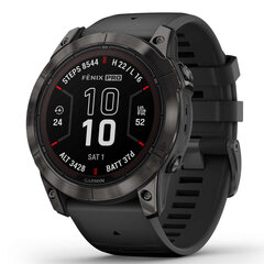 Garmin fēnix® 7X Pro – Sapphire Solar Edition Carbon Grey 010-02778-11 hinta ja tiedot | Älykellot | hobbyhall.fi