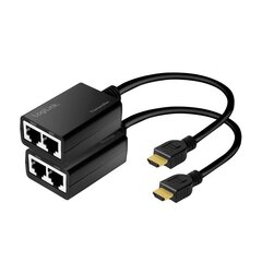 LogiLink HDMI -laajennus jopa 30 m hinta ja tiedot | Adapterit | hobbyhall.fi