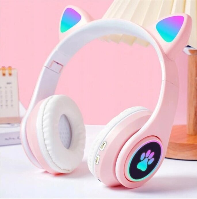 Monitoimiset langattomat kuulokkeet "Cat ears" lahjapakkauksessa hinta ja tiedot | Kuulokkeet | hobbyhall.fi