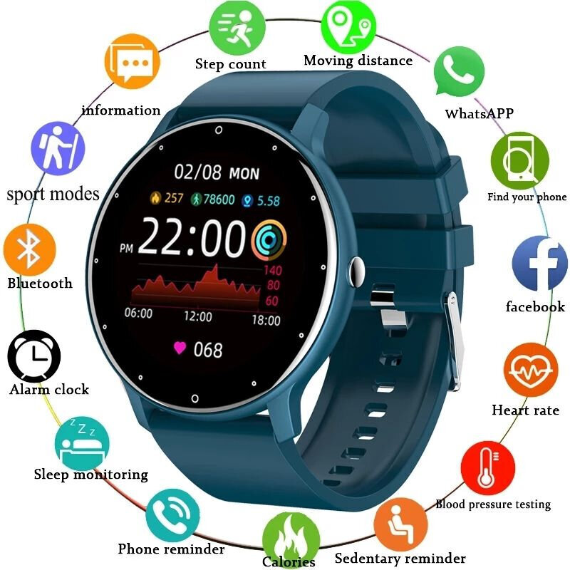 Älykello; Smartwatch, LIVMAN ZL02D hinta ja tiedot | Älykellot | hobbyhall.fi