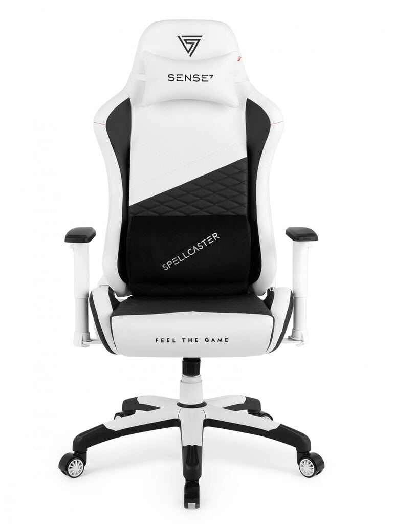 Sense7 Spellcaster Senshi Edition XL pelituoli, valkoinen hinta ja tiedot | Toimistotuolit | hobbyhall.fi