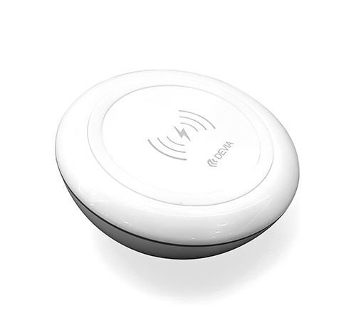 Langaton laturi DEVIA Non-pole series Inductive Fast Wireless Charger 2.6A/1.2A hinta ja tiedot | Puhelimen laturit | hobbyhall.fi