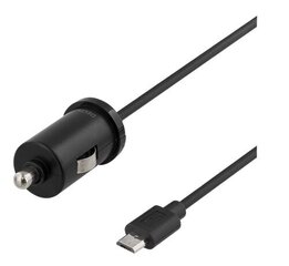 Deltaco USB-CAR97, micro USB, 2.4A, 1.0m hinta ja tiedot | Puhelimen laturit | hobbyhall.fi