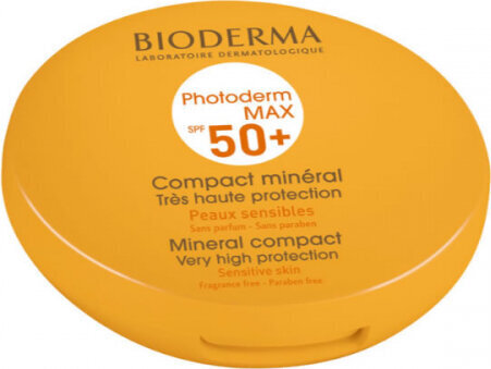 Bioderma Photoderm Max Compact Teinte Dorée Spf50+ -puuteri, 10g hinta ja tiedot | Meikkivoiteet ja puuterit | hobbyhall.fi