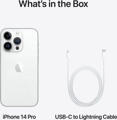 Apple iPhone 14 Pro 1TB Silver MQ2N3 hinta ja tiedot | Matkapuhelimet | hobbyhall.fi