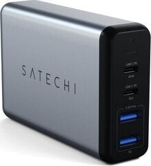 Satechi 75W 2xUSB-C+2xUSB-A USB hub hinta ja tiedot | Satechi Matkapuhelimet ja tarvikkeet | hobbyhall.fi