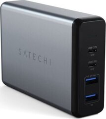 Satechi USB Jagaja Satechi 108W 2xUSB-C+2xUSB-A USB hub hinta ja tiedot | Satechi Puhelimet, älylaitteet ja kamerat | hobbyhall.fi