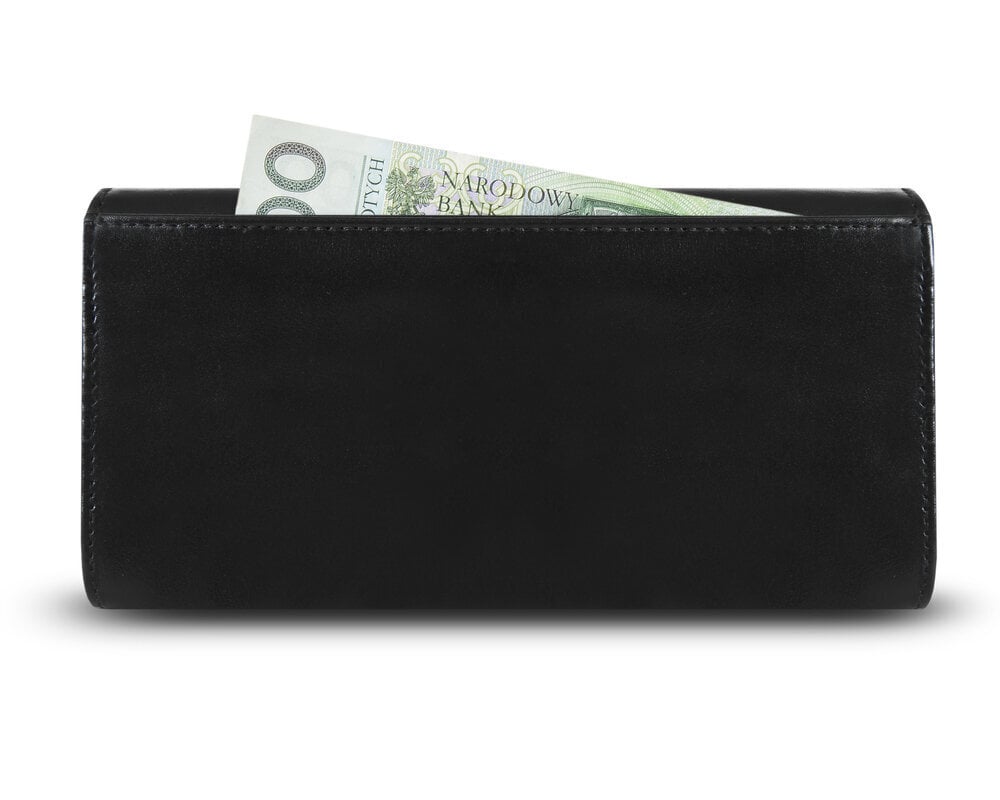 Naisten lompakko Solier P35 - musta hinta ja tiedot | Naisten lompakot | hobbyhall.fi