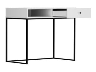 Black Red White Modeo työpöytä, valkoinen hinta ja tiedot | Tietokonepöydät ja työpöydät | hobbyhall.fi