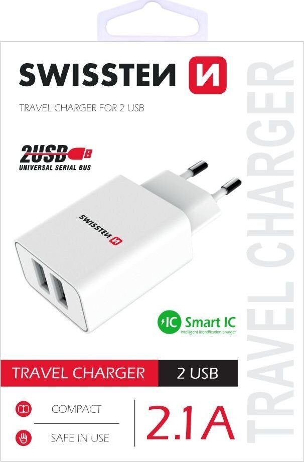 Swissten 22034000 hinta ja tiedot | Puhelimen laturit | hobbyhall.fi