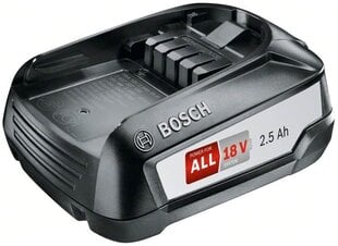 Akku Bosch 18 V 2.5 Ah Li-ion hinta ja tiedot | Akkuporakoneet ja ruuvinvääntimet | hobbyhall.fi